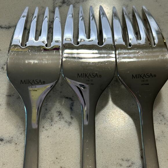 Lot of Mikasa Bravo Stainless Flatware As Pictured 11 Pieces - Picture 8 of 16